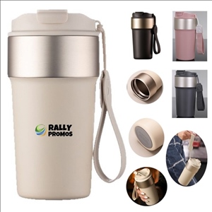 16OZ Portable Coffee Mug Water Bottles Thermos